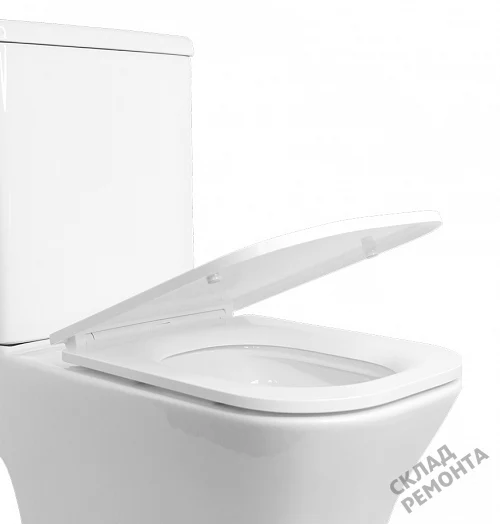Фото Унитаз компакт напольный Calypso CS4852UQ-OK безободковый купить в Улан-Удэ: цена, описание, фото. Интернет-магазин 4