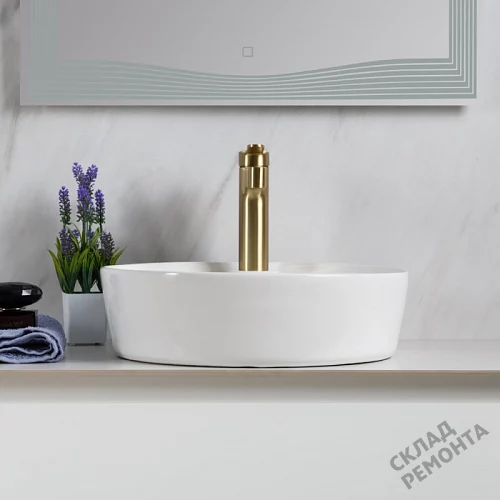 Фото Раковина накладная BelBagno BB1306 43 см купить в Улан-Удэ: цена, описание, фото. Интернет-магазин 5