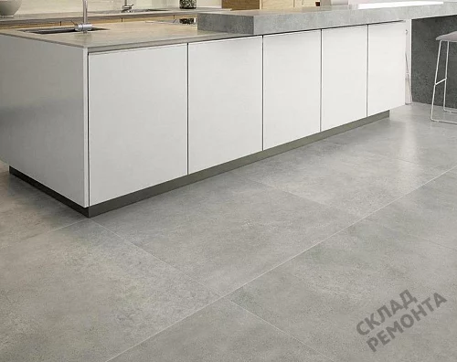 Фото Керамогранит матовый Steppe Ceramics Concrete Grey серый 600*600*9 – купить в Улан-Удэ: цена, описание, фото. Интернет-магазин 3