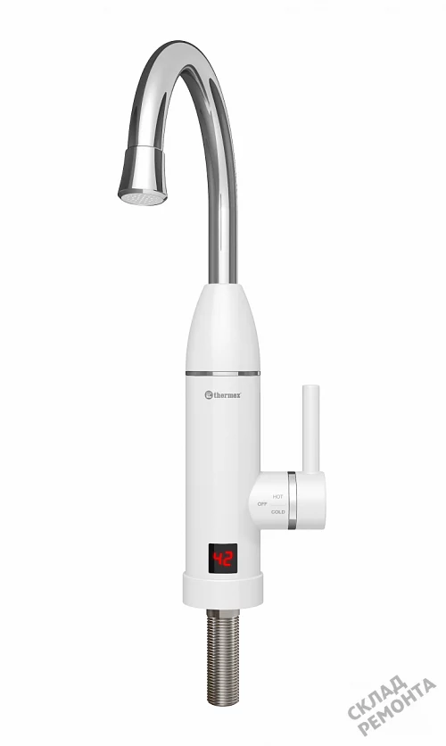 Фото Водонагреватель проточный Thermex Hotty 3000, 3 кВт – купить в Улан-Удэ: цена, описание, фото. Интернет-магазин 1