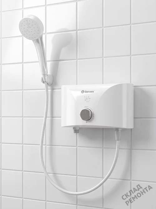 Фото Водонагреватель проточный Thermex Vetro 6500 shower – купить в Улан-Удэ: цена, описание, фото. Интернет-магазин 1