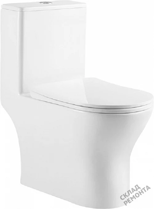 Фото Унитаз моноблок BelBagno Lounge BB8618CPR-MN/SC безободковый купить в Улан-Удэ: цена, описание, фото. Интернет-магазин 4