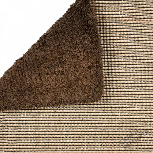 Фото Ковролин OZ Kaplan Gold Shaggy 01800A d. brown коричневый – купить в Улан-Удэ: цена, описание, фото. Интернет-магазин 4