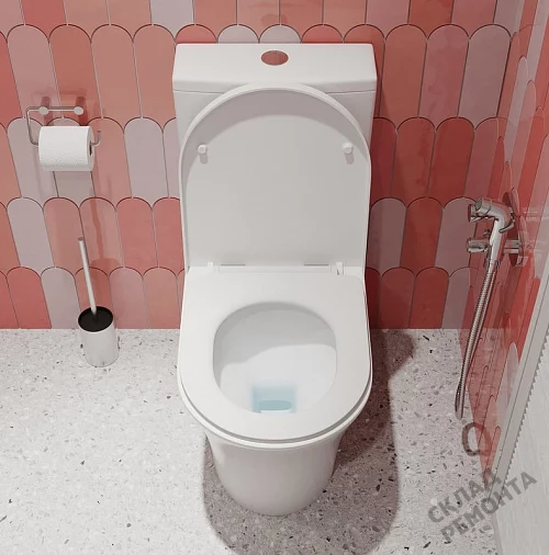 Фото Унитаз компакт напольный Iddis Стоун STNRDSEi24 безободковый купить в Улан-Удэ: цена, описание, фото. Интернет-магазин 4