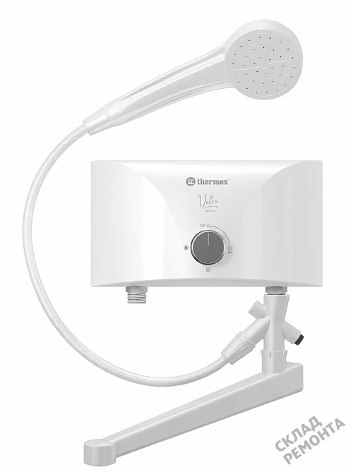 Фото Водонагреватель проточный Thermex Vetro 5500 combi – купить в Улан-Удэ: цена, описание, фото. Интернет-магазин 2