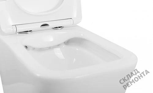 Фото Унитаз подвесной BelBagno Due 2.0 BB7107CHR/SC безободковый купить в Улан-Удэ: цена, описание, фото. Интернет-магазин 5