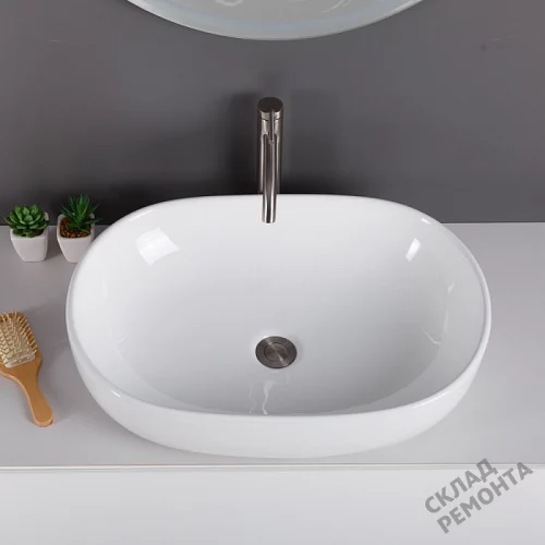 Фото Раковина накладная BelBagno BB1084 60 см купить в Улан-Удэ: цена, описание, фото. Интернет-магазин 5