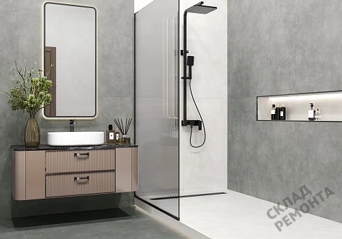 Фото Керамогранит матовый Alma Ceramica Мурал GFU60120MUR70R серый 1200*600*8,5 – купить в Улан-Удэ: цена, описание, фото. Интернет-магазин 4