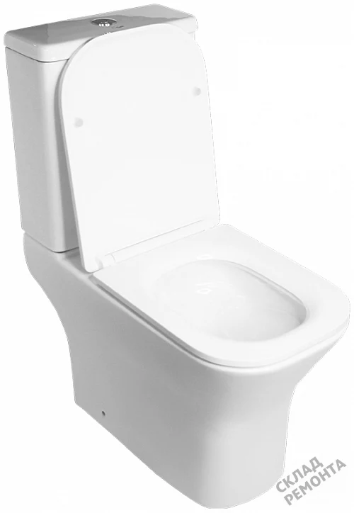 Фото Унитаз компакт напольный Calypso CS4852UQ-OK безободковый купить в Улан-Удэ: цена, описание, фото. Интернет-магазин 3